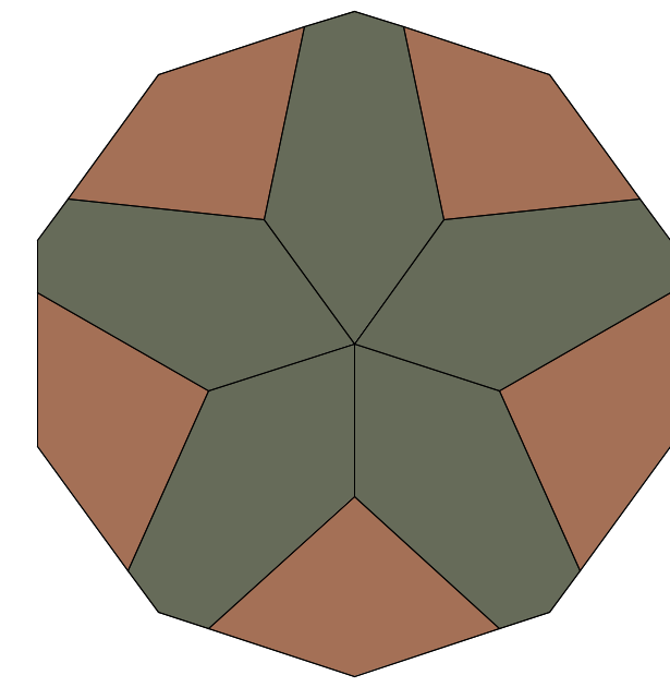 D5 decarose with 10 sites